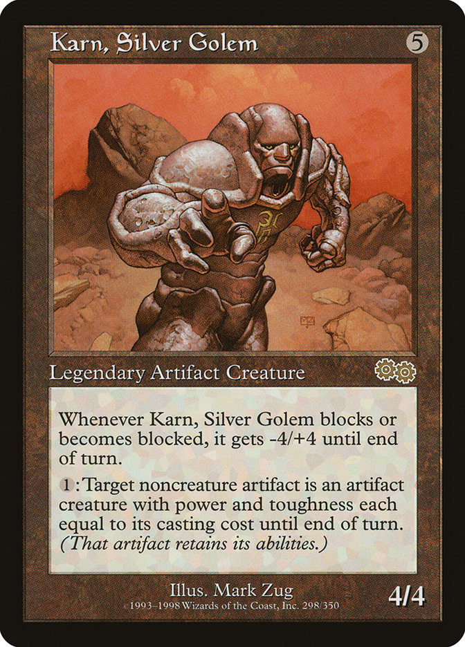 MtgPicks's tweet image. 🎊RESERVED LIST #GIVEAWAY ALERT 🎊 #MTG Add Karn, Silver Golem to your collection! 

Here’s how to enter:
1️⃣  Like this post ❤️
2️⃣  Retweet this post 🔁
3️⃣  Follow us @MtgPicks 🧙‍♂️

Entries close Dec 29nd 5:30 EST; winner announced after! Upgrade your collection on us!🌟#TCG