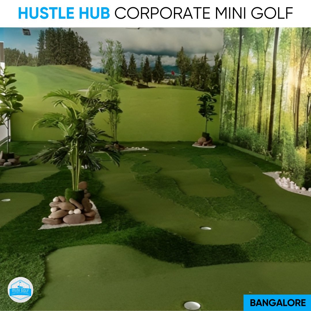 Hustle Hub Mini Golf Course.

#MiniGolfIndia #MiniatureGolfIndia #MiniGolfDesignersIndia #GolfCourseBuilders #MiniGolfDesignIndia #MiniGolfInnovation #IndianGolfProjects   #IndianGolfDesigners #HustleHubBangalore #indoorminigolf #indoorplay #bangalore #Hustlehub #playgolft