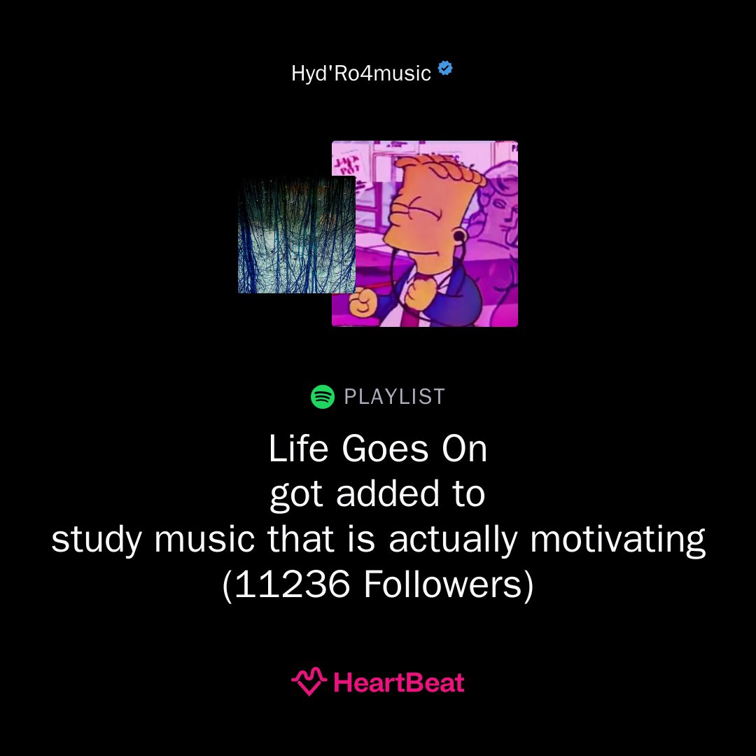 hydro4music's tweet photo. "Life Goes On" available on every streaming platforms ✨
▶️ LINK IN BIO
#beatchill✨ #spotify #freeurmind #music #chillmusic #fyp #lofihiphop #lofiplaylistcurator #lofiplaylist #lofibeats #ambientlofi #chillhopbeats #chillhoppiano #chillhopproducer #lofimusic https://t.co/3lm8e8BrSt