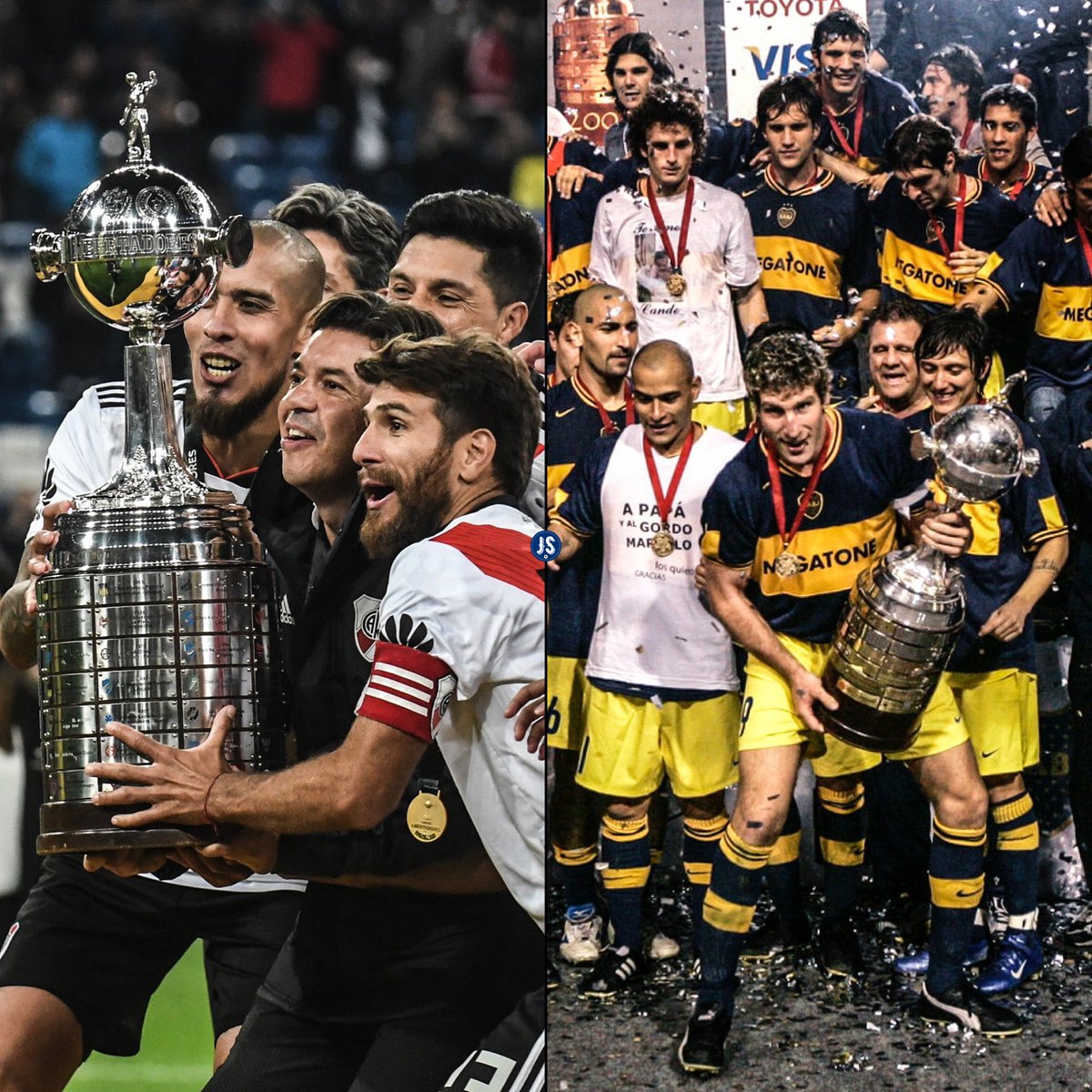 juegosimple__'s tweet photo. 🤯 Pff, LOCURA de dato vía @gastontr16.

🇦🇷 River Plate se convirtió en el equipo argentino con MÁS TÍTULOS conseguidos durante 10 AÑOS en TODA la historia del profesionalismo.

◉ River Plate | 18 TITULOS entre 2014 y 2023.
◉ Boca Juniors | 17 TITULOS entre 1999 y 2008. https://t.co/sIPWqhmmPy
