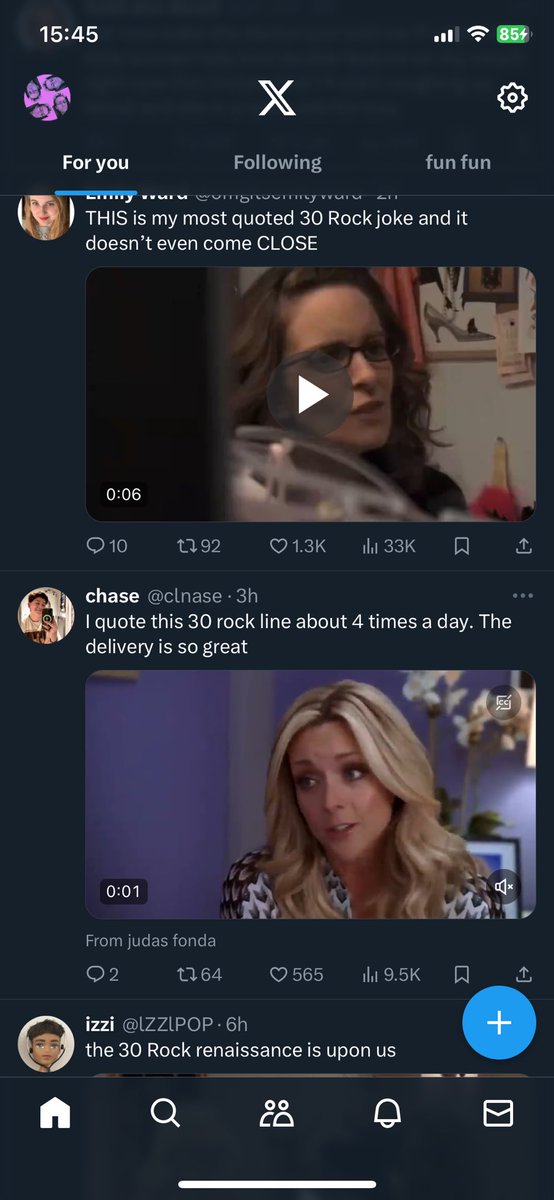 is everyone’s entire timeline just 30 rock content??? is it just mine? how much is NBC paying for this to happen?? i’ve literally never even watched the show