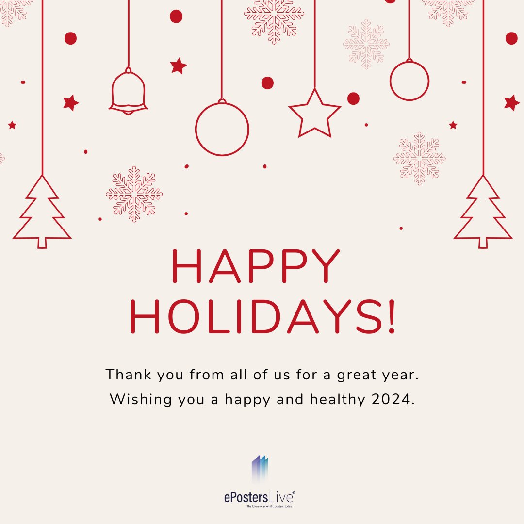 Happy holidays and thank you to all our partners around the world!! We'll see you in 2024!