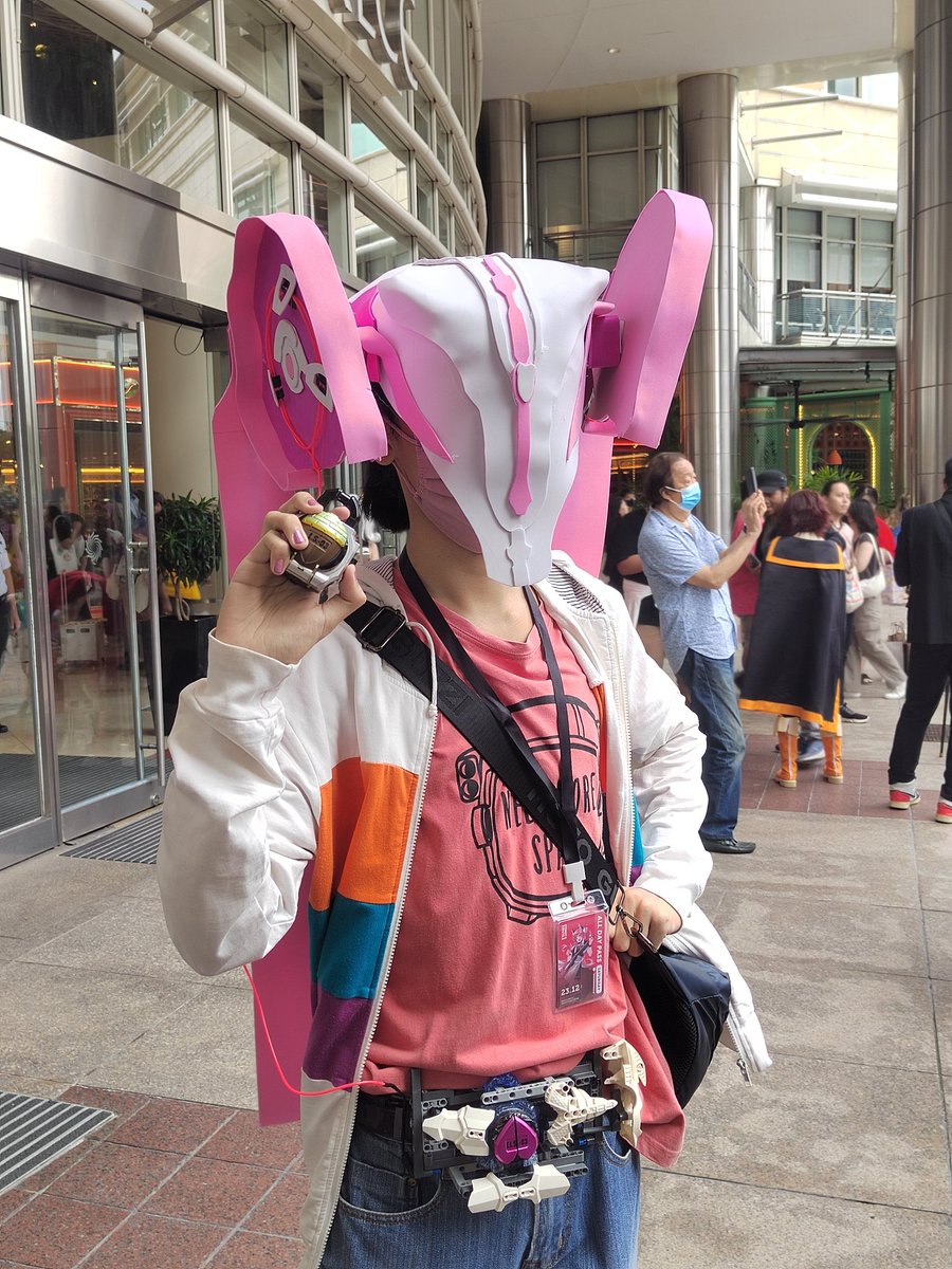 My Casual Pink Nezha cosplay is done!
Currently at #ComicFiesta2023