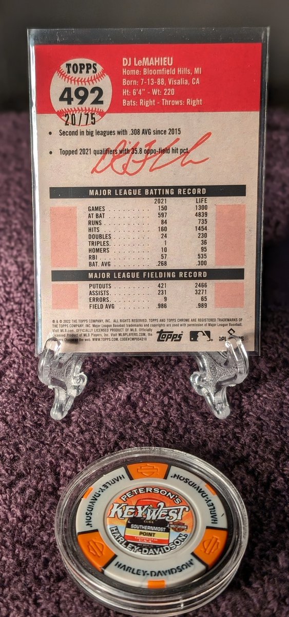 Sweaty Palms Slabs and Cards. (@iypsweatypalms) on Twitter photo $8 - 2022 Topps Chrome Platinum Toile Cream Rose Gold Refractor DJ LeMahieu. Yankees. Shipping: $1.50/$4.50 BMWT Paypal Only.
<a href="/84baseballcards/">84Cards • Daily Team B/S/T</a>
@CardsMotor
<a href="/Hobby_Connect/">Hobby Connection(Colton)</a>
<a href="/HobbyRetweet_/">Hobby Retweet</a>
<a href="/TheHobby247/">The Hobby 24/7</a>
<a href="/CardPromoter/">Card Promoter</a>
#thehobby
#whodoyoucollect
DM to Claim! $8 - 2022 Topps Chrome Platinum Toile Cream Rose Gold Refractor DJ LeMahieu. Yankees. Shipping: $1.50/$4.50 BMWT Paypal Only.
<a href="/84baseballcards/">84Cards • Daily Team B/S/T</a>
@CardsMotor
<a href="/Hobby_Connect/">Hobby Connection(Colton)</a>
<a href="/HobbyRetweet_/">Hobby Retweet</a>
<a href="/TheHobby247/">The Hobby 24/7</a>
<a href="/CardPromoter/">Card Promoter</a>
#thehobby
#whodoyoucollect
DM to Claim!