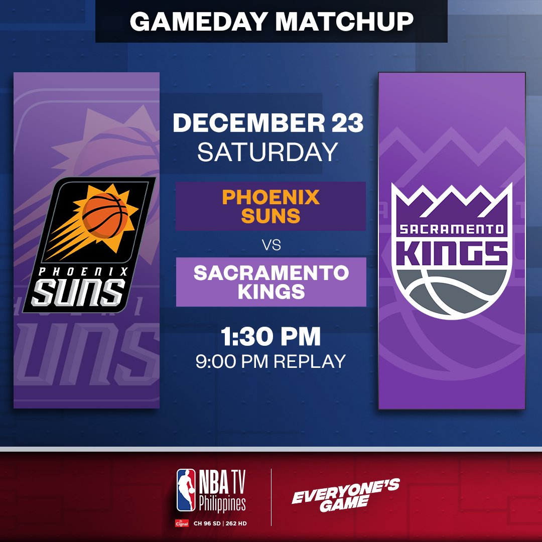 West world The Phoenix Suns try to catch up to the Sacramento Kings in the standings!