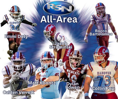 fb_hanover's tweet photo. 2023 @TheRSN All-Area Members! @HCPrideGridiron @HCHSWildcats #TheLakeShow https://t.co/eo2sTBWJre
