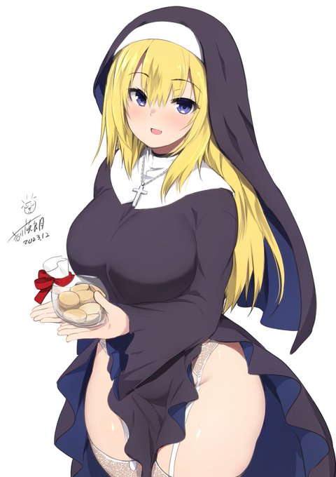 クリスマスが近いのでシスターさん 