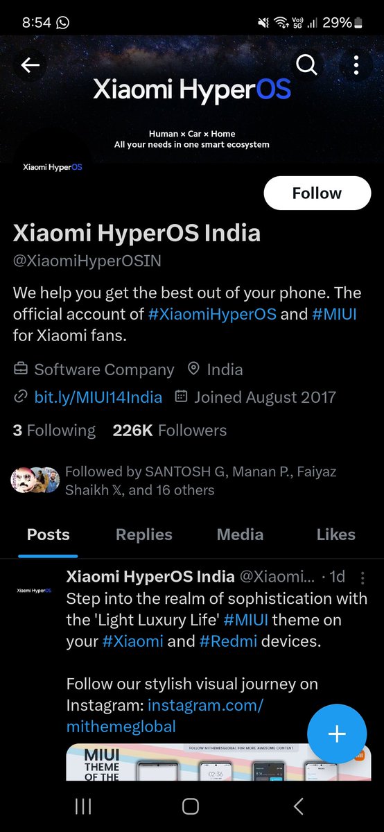 saaaanjjjuuu's tweet image. So the #MIUI india Page is #XiaomiHyperOSIndia Now something happening soon?? 
What&apos;s your expectations from new OS ?