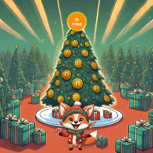 foox_brc20's tweet image. Let's celebrate the holiday season joyfully together with $FOOX!