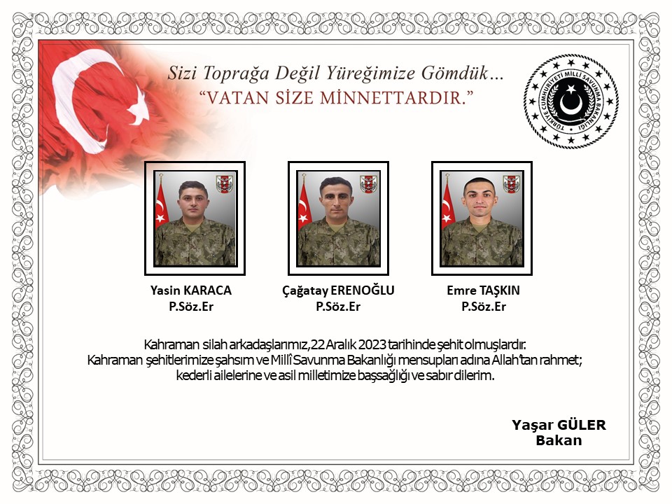 T.C. Millî Savunma Bakanlığı (@tcsavunma) on Twitter photo 2023-12-23 03:35:02