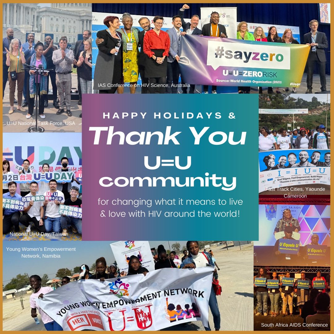 🫶🏾 Huge thank you to our many extraordinary partners!
Together we’re creating a world where all people living w/HIV have the information, treatment &amp; care to live &amp; love fearlessly!

Happy holidays! We’ll be back on January 3rd! Here’s to more meaningful collaborations in ‘24!