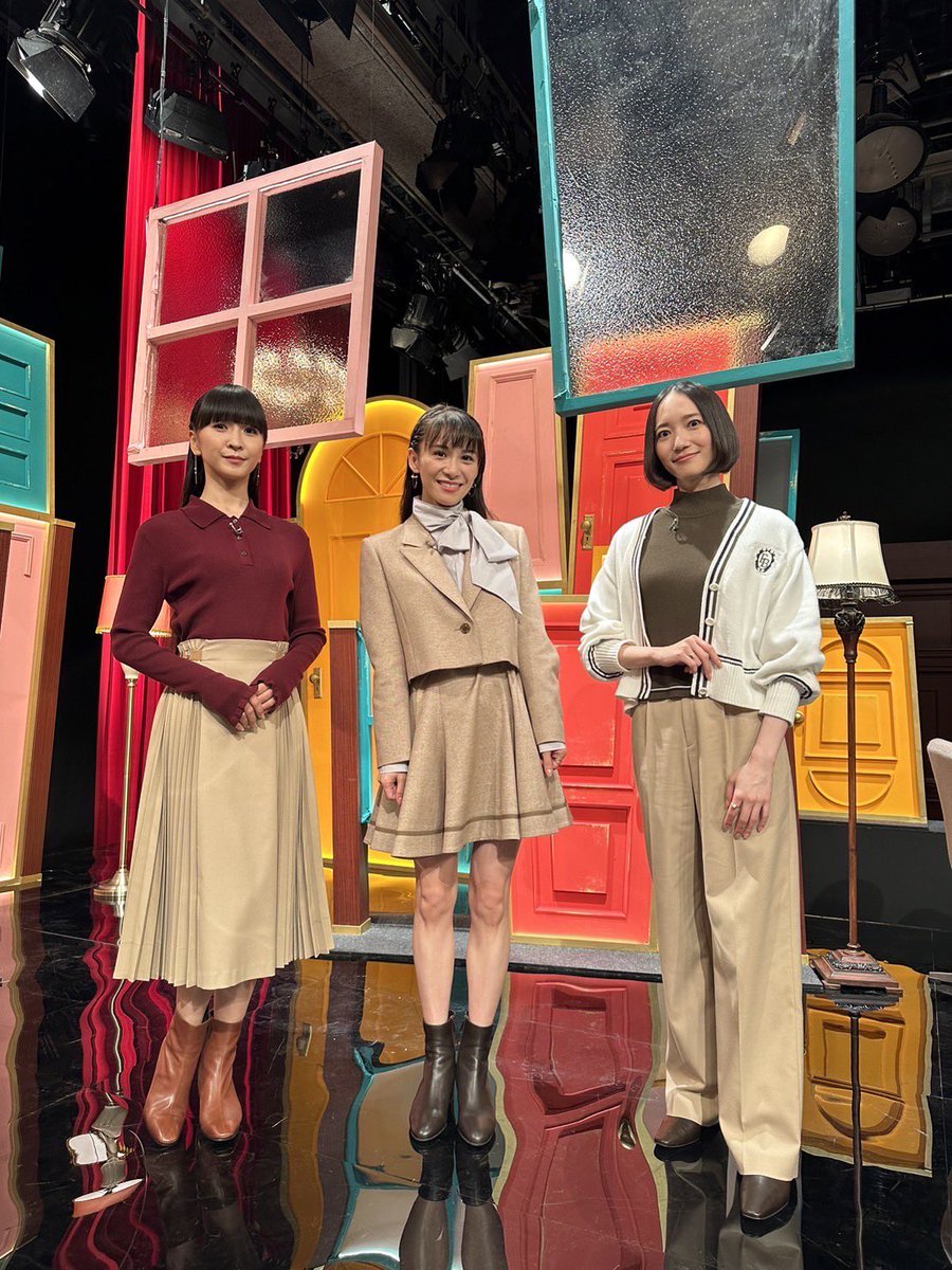 Perfume_Staff's tweet photo. NHK BS8K/BSP4K
「謎解き！ヒミツの至宝さん」
ゴッホ「ひまわり」 / 「空也上人立像」
ご覧いただいた方ありがとうございました🙌🏻

それぞれの謎解きに
Perfumeメンバーも真剣に挑戦💫
再放送もございますので
ぜひご覧ください🫧

#prfm https://t.co/PxNlibTP43
