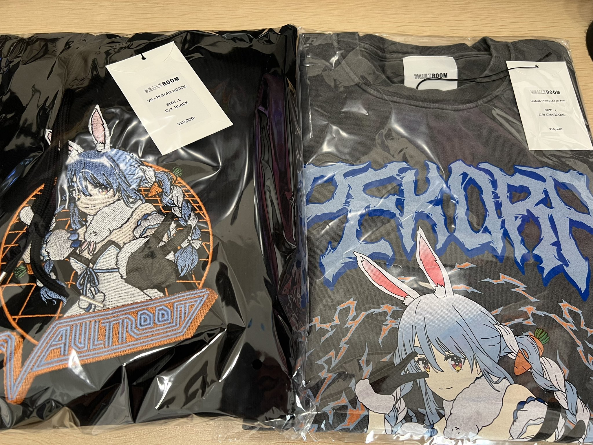 USADA PEKORA L/S TEE / CHARCOAL