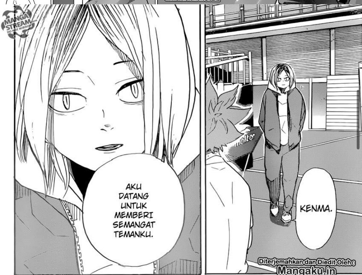 Baca ulang manga #Haikyuu bener-bener seru dan nemu detail-detail bagus hahahaha
