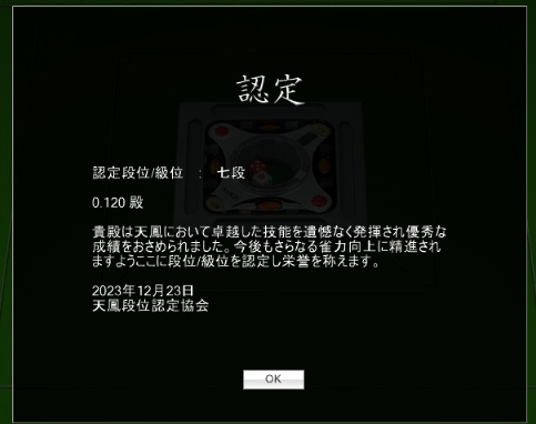 ShimmerPRO's tweet photo. Shimmer Challenge is done.
300 Tonpusen per month.

Top-17 result in Tokujou [ Upperdan Lobby ] 

Time to play houou. https://t.co/Zkol2QLgIp