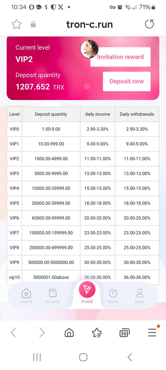TiloAPignolo's tweet photo. https://t.co/tDjyyZvwn4
A trusted mining site.
That's easy to invest for a daily stable income. 
Returns can have over 30% daily profits  📈. https://t.co/TbkkicvkyQ
