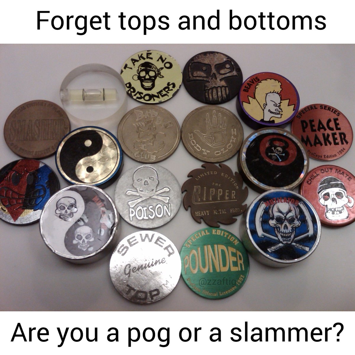 zzaftig_'s tweet photo. The piece you pick determines your preference. Switches have an equal affinity. 

#tops #slammers #bottoms #pogs https://t.co/StSQ8qyzfr