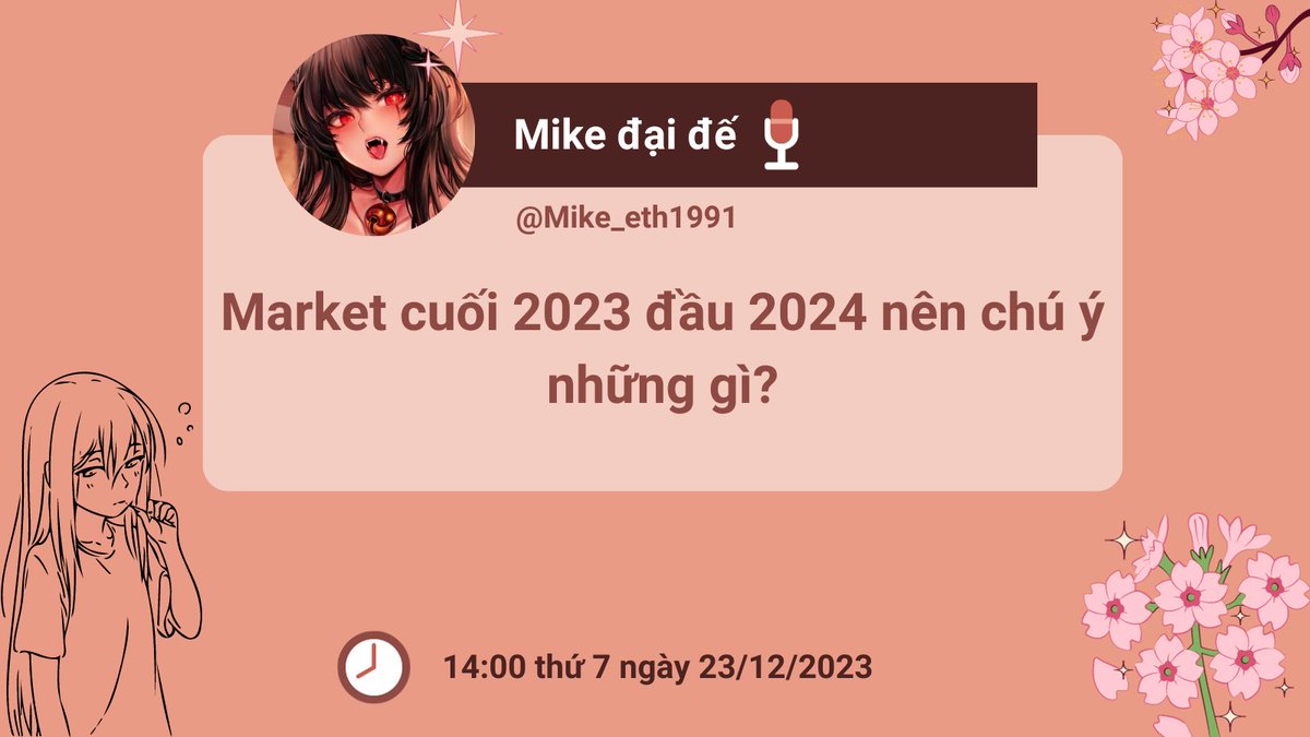 GM các tỉ phú của Cie,

Mới đó mà một tuần trôi qua nhanh ghê. Tuần này có vẻ trước lễ thị trường xanh tốt quá ae nhỉ. 

Thị trường xanh quá tâm trạng vui hẳn lên Space với ae đều đều luôn. Nay khách mời của chúng ta là anh Mike sẽ chia sẻ một chút về