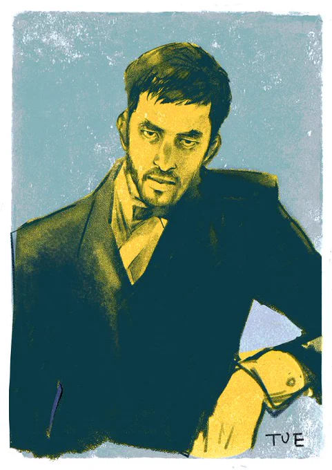My Fanart 2023Andrew Koji今年も沢山描かせていただきました。模写もまた、突然続きが始まるかもしれない。 