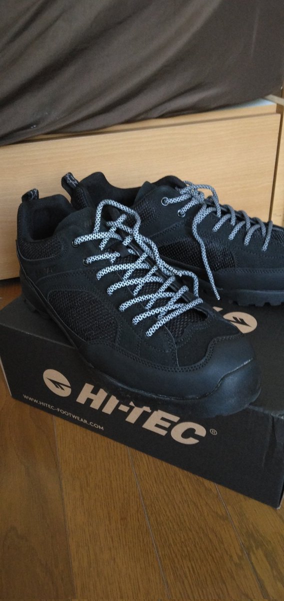 j8jlveTtDSO5t1m's tweet image. エアジョーダンで冬道を歩いていたところ、5回転半アクセルを決めそうになり、羽生結弦に悪いと思ったので冬靴を買うことにしました。スニーカータイプの冬靴をと考え、辿り着いた答えがこれです👟
#HITEC
#AORAKIWP