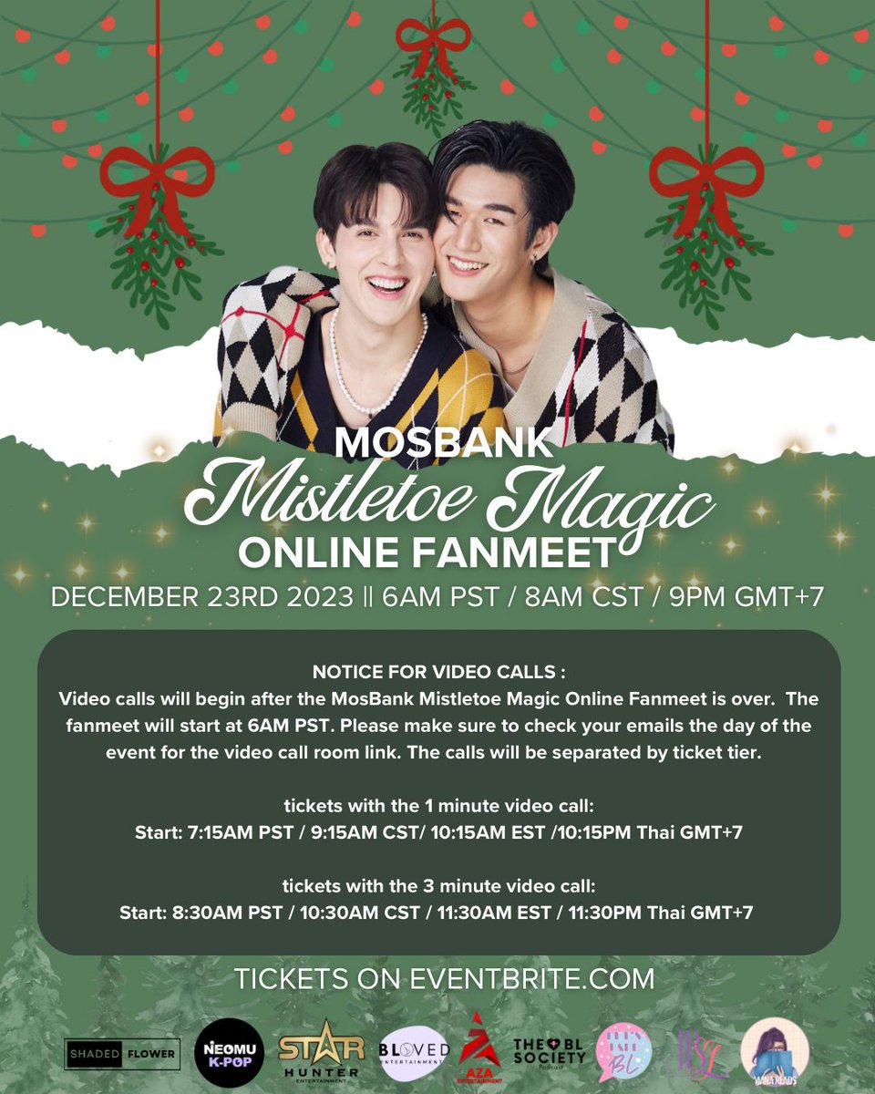 beeloveent's tweet photo. Help me stay awake. I will be live on TikTok two hours before event. May be giving out tickets too.  See you tonight all!
##Mosbank #MBxMistletoeMagicxUSA #MBxUSAonlineFanmeet #blevents #boyslove #starhunterentertainment #BlovedxMBFM #blovedevents #holidays https://t.co/4gsbPGz3wq