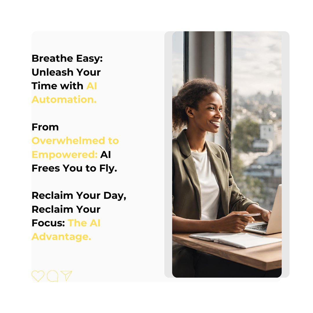 ZenautomateZen's tweet image. Our smart automation tools handle the mundane, while you focus on what you do best: growing your business and achieving your goals. Ditch the overwhelm and reclaim your time with AI. #ChatGPT4 #Google #ArtificialInteligence #businesstips #Bard