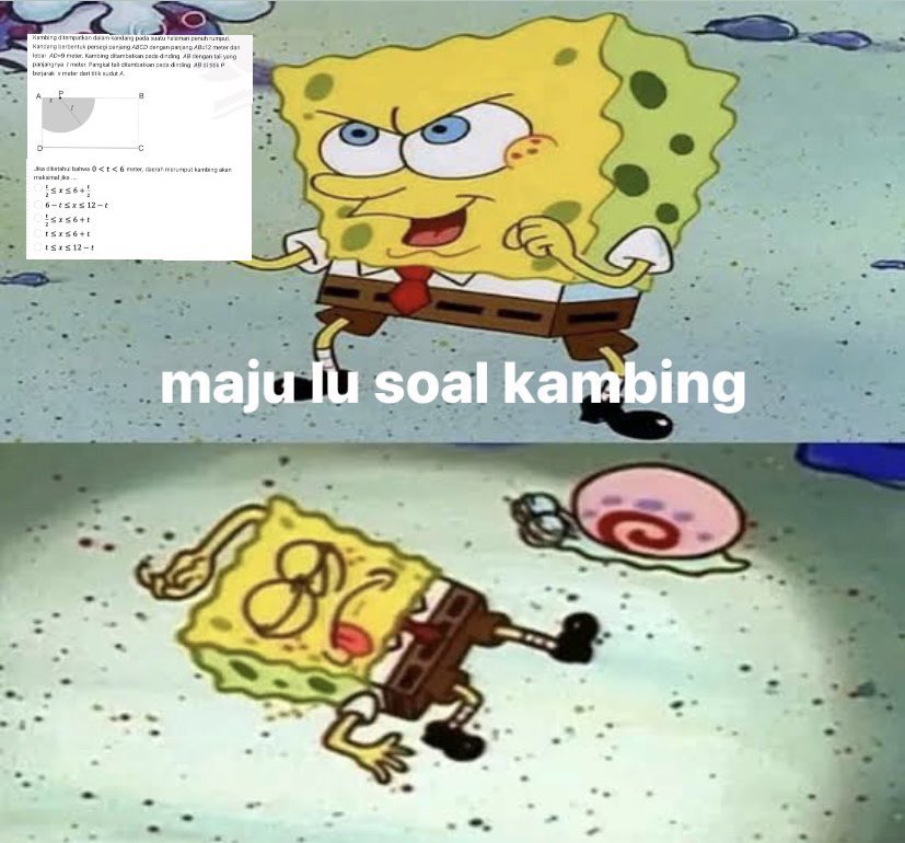 Pembahasan Soal Penalaran Matematika : Pertidaksamaan aka soal kambing / sapi