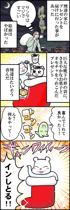 甥っ子ちゃん達がまだ小さかった頃のクリスマス(再掲です) 
