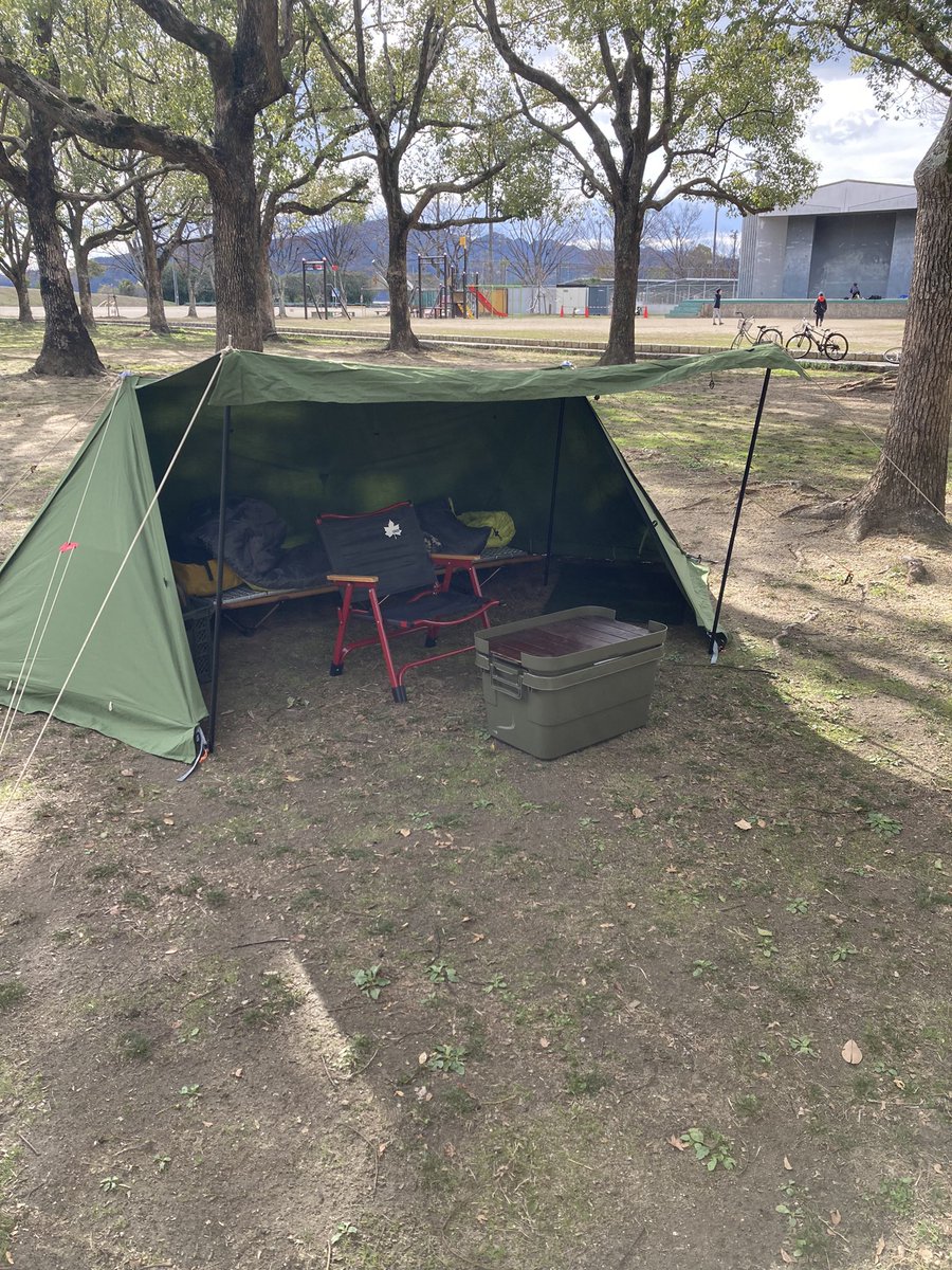crazybunny4649's tweet photo. 今日の野営地 https://t.co/0xJh0i7u4F