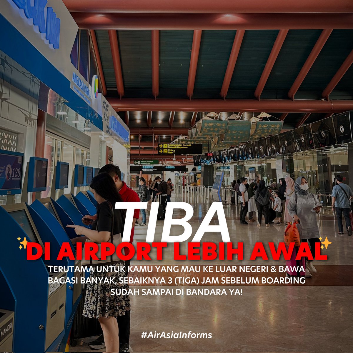 airasia_indo's tweet photo. Mau liburan malah jadi drama?! π€―π« Duh, jangan sampe deh! Yuk, simak tips-tips dari mimin supaya liburan Nataru-mu bebas drama βοΈβ¨ #AirAsiaInforms https://t.co/djoSEX7HPI