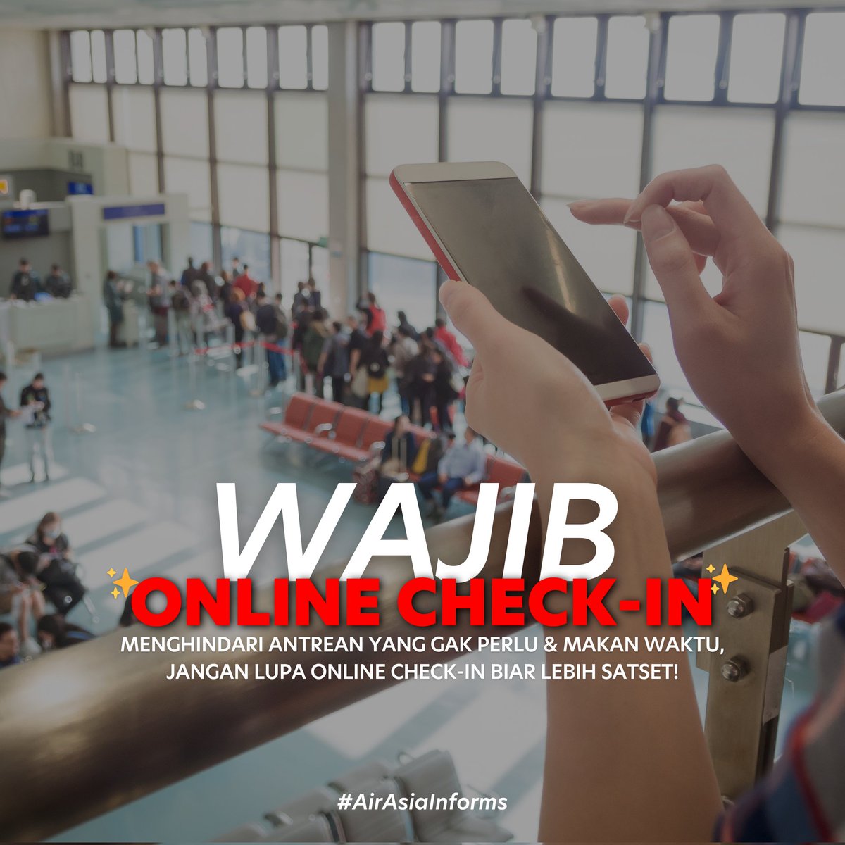 airasia_indo's tweet photo. Mau liburan malah jadi drama?! π€―π« Duh, jangan sampe deh! Yuk, simak tips-tips dari mimin supaya liburan Nataru-mu bebas drama βοΈβ¨ #AirAsiaInforms https://t.co/djoSEX7HPI