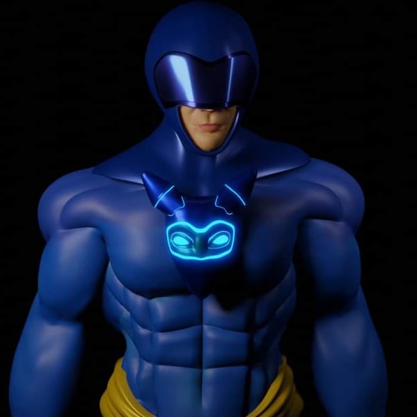 The_explorer69's tweet photo. Soon I will begin to create his comic book.. #3d #art #arte #3dmodeling #3dsculpt #blender3d https://t.co/4Hl7sCj9WS