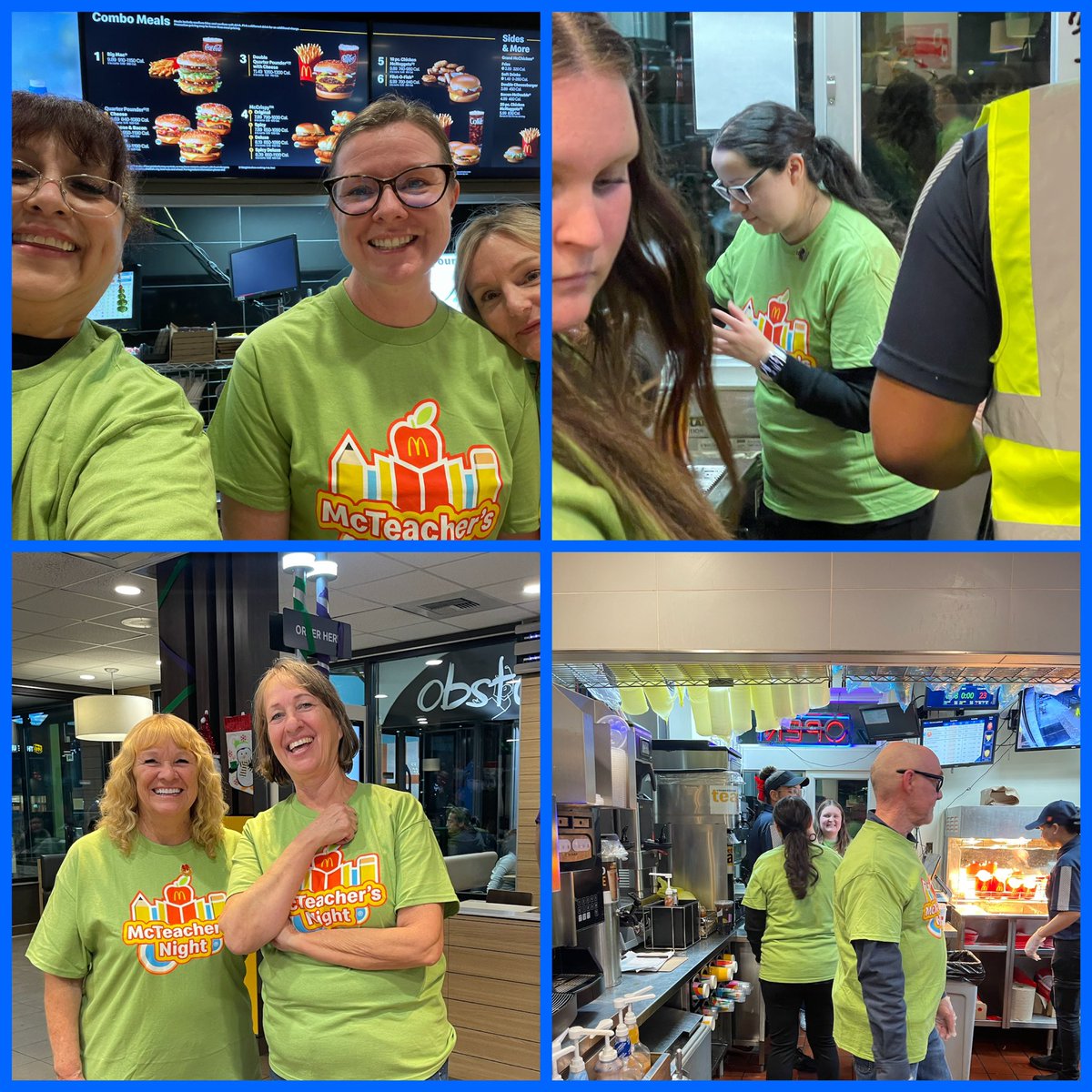 @maxwellbulldogs What a successful time at McTeacher Night!! Fun was had by all!😃🎉 #WCSDProud