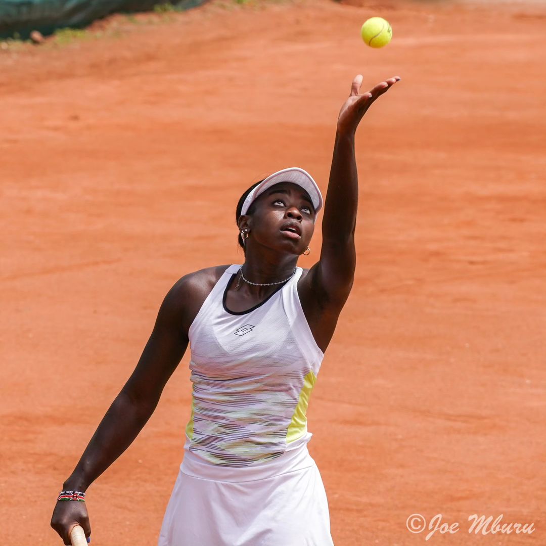 Hi Guys, come down to Nairobi Club at 10am and support Angela Okutoyi as she takes on Lena Papadakis 🇩🇪 in the singles final.

All the very Best Angie.

#W25Nairobi 
#TennisKenya
#RadullKE