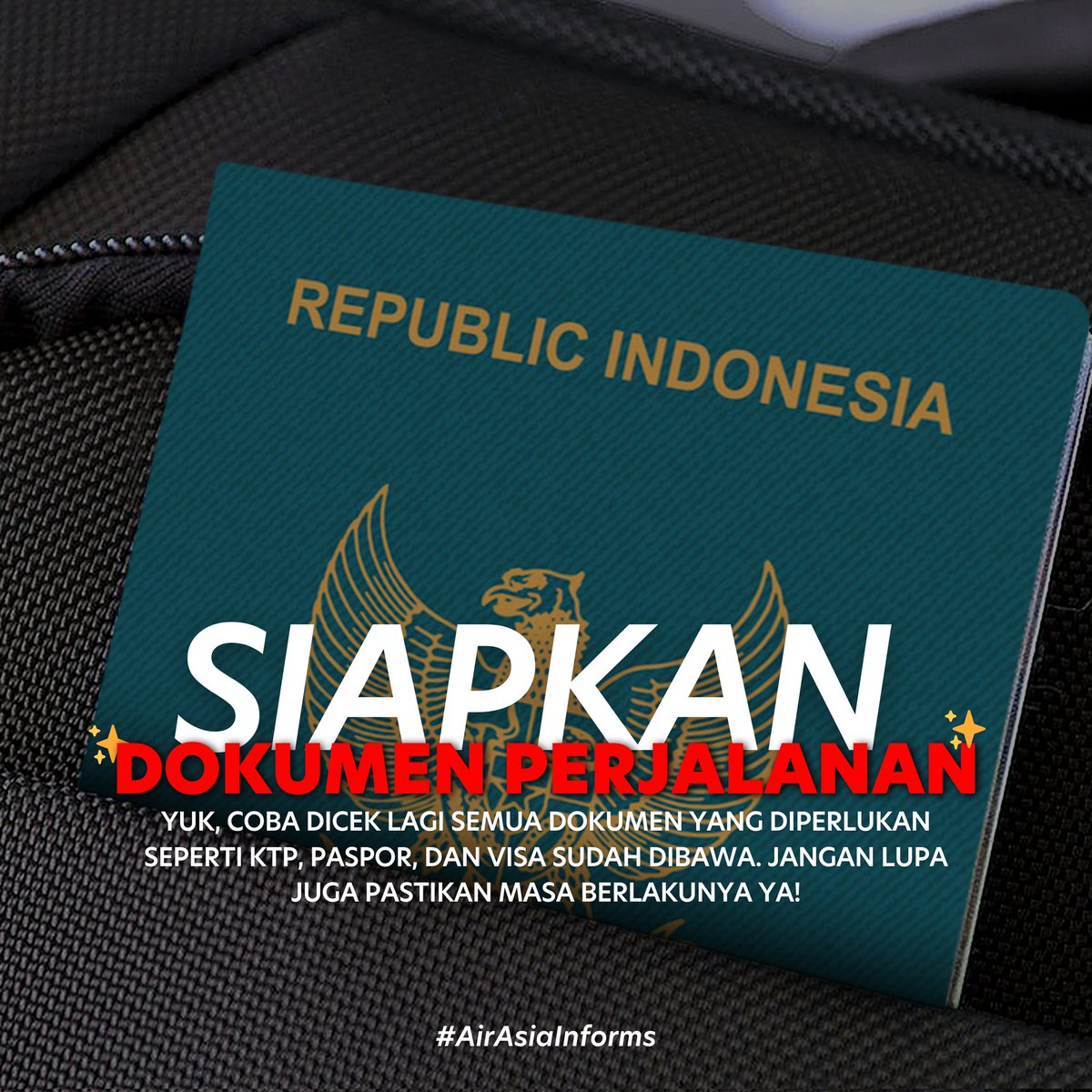 airasia_indo's tweet photo. Mau liburan malah jadi drama?! π€―π« Duh, jangan sampe deh! Yuk, simak tips-tips dari mimin supaya liburan Nataru-mu bebas drama βοΈβ¨ #AirAsiaInforms https://t.co/djoSEX7HPI