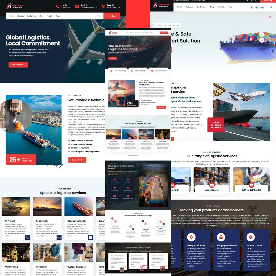 thtestingstudio's tweet photo. Logispeed - transportation Responsive HTML5 Template. 

https://t.co/lFohf52TKI

#logistics #port #cargo #shipping #freight #transport #Transportation #Airport #seafreight #delivery #trucking #webdevelopment #uiuxdesign #htmltemplate #industry #Webdesign #template https://t.co/du9b9s6nI7