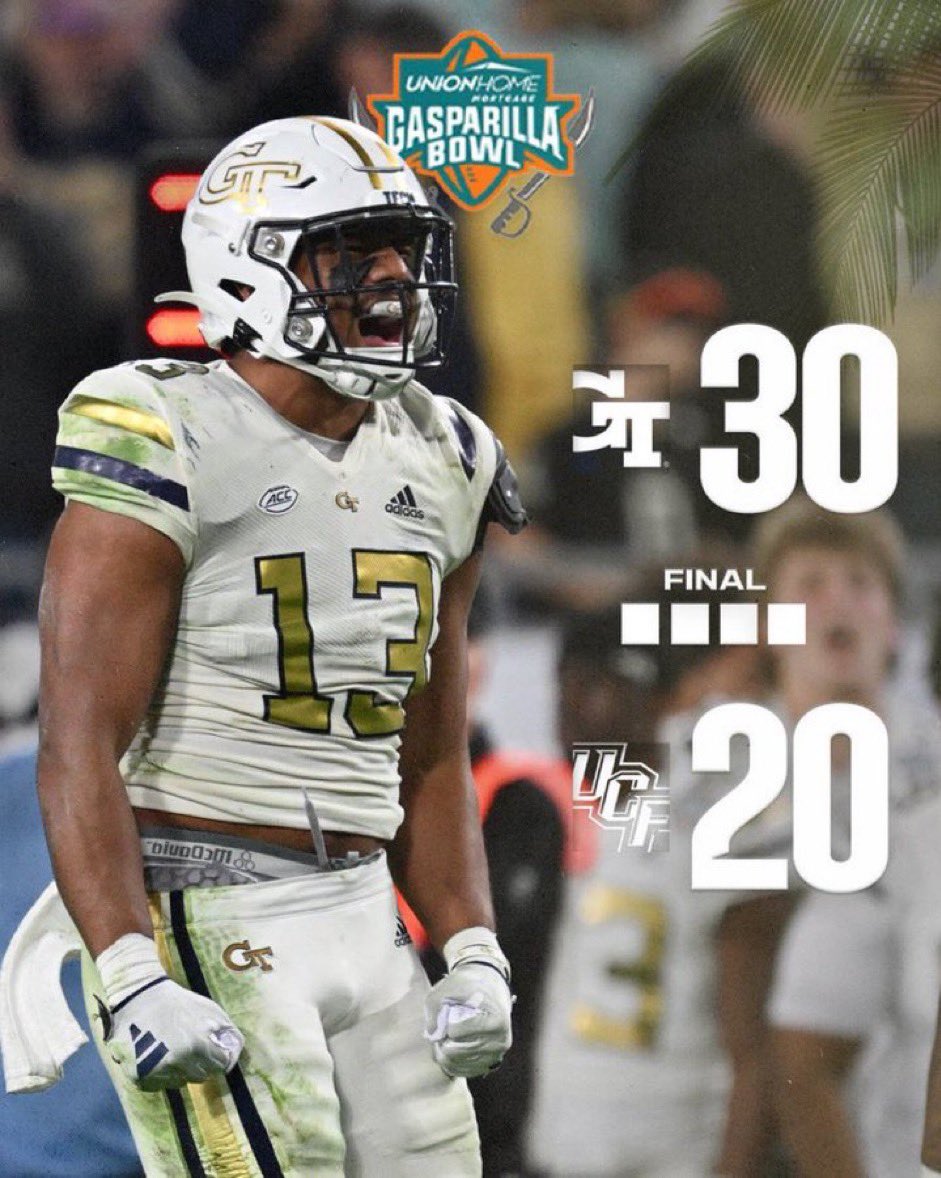 A 🎳 win for <a href="/GeorgiaTechFB/">Georgia Tech Football</a> !!!!