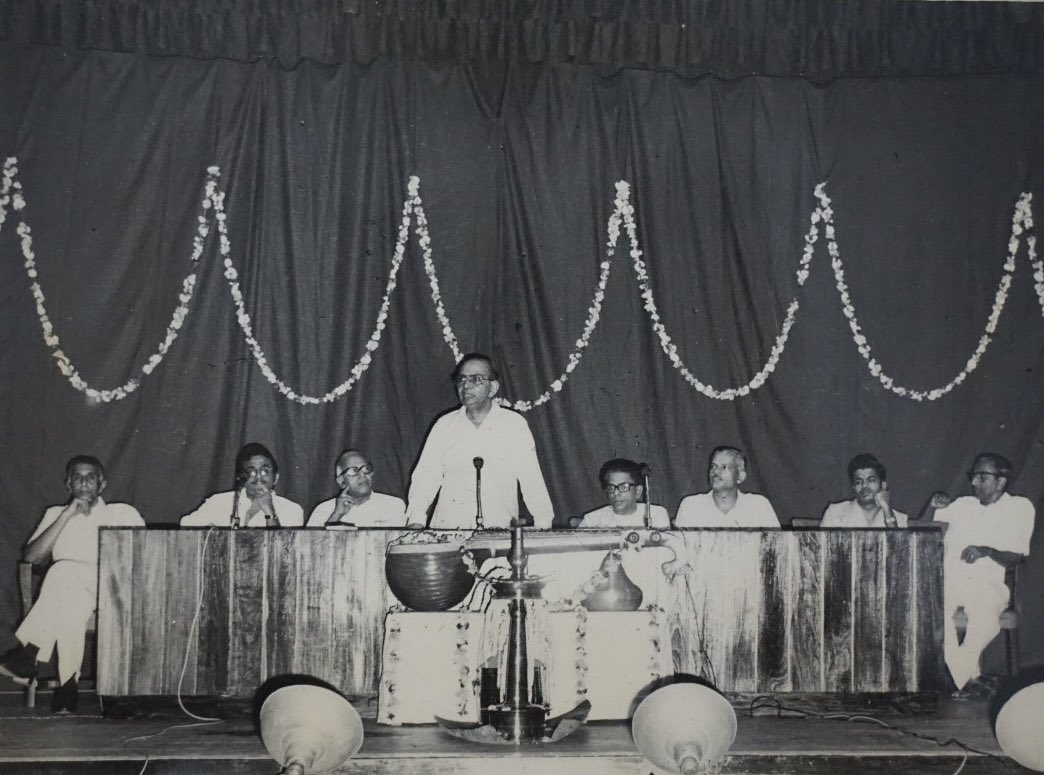 keralamuseum's tweet photo. The Fine Arts Society Kochi, established in 1957, flourished under R. Madhavan Nayar's presidency from 1971 to 1982. He innovatively engaged audiences, promoted folk forms, and forged cross-cultural ties through notable collaborations. https://t.co/uAzWH2sn8K