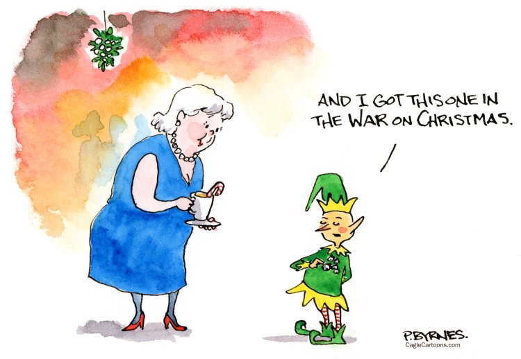 Pat Byrnes @thePatByrnes #WarOnChristmas