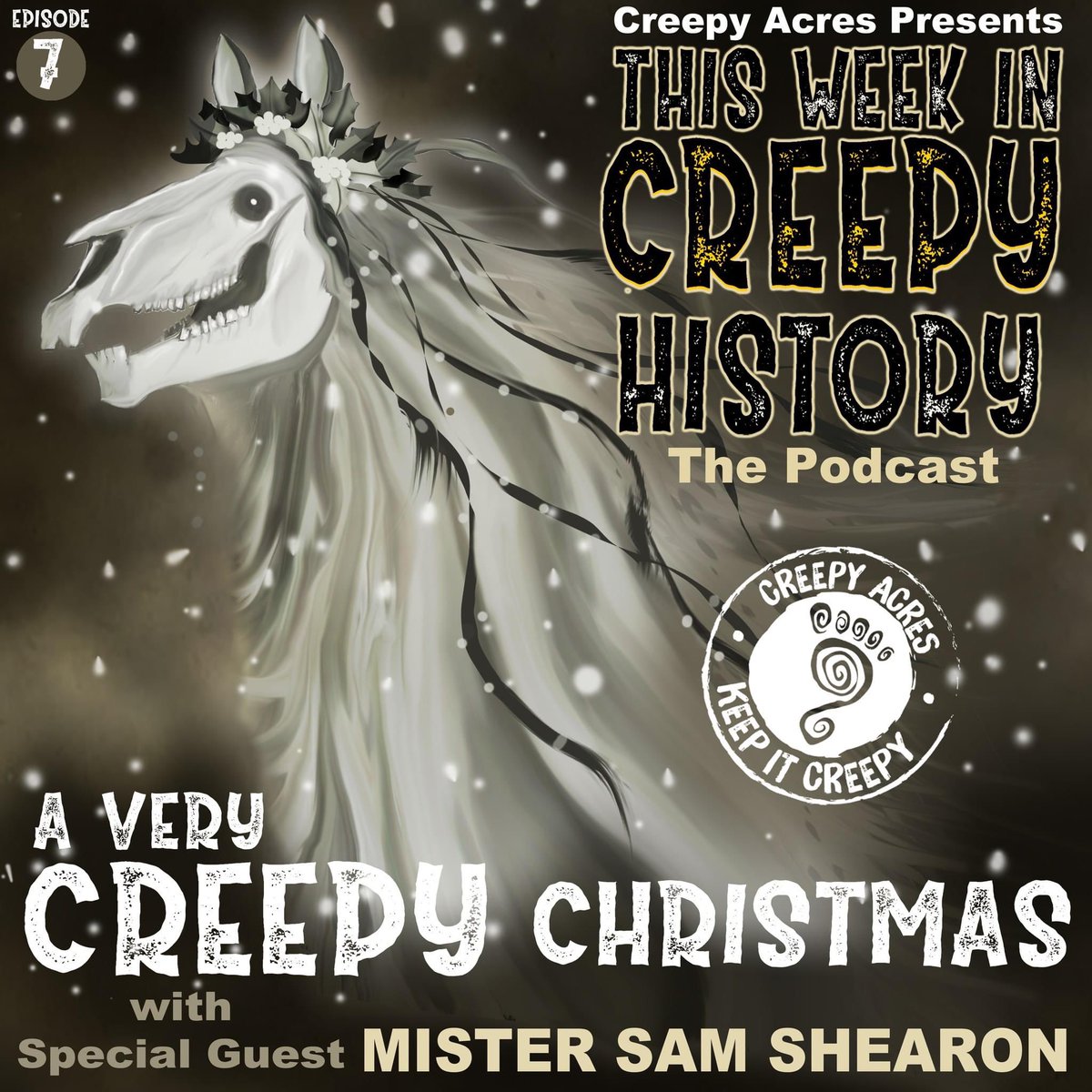 SURPRISE! It's a Cryptmas special just in time for Christmas! Join Laura Kram and Sam Squatch as they discuss the creepy characters that haunt Christmas time with the master of the macabre, Mister Sam Shearon! 

Available wherever you find podcasts! 
#cryptid #christmas #podcast