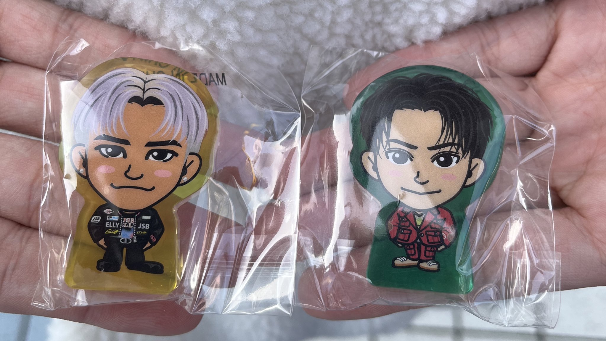 EXILE 三代目 千社札缶バッチ