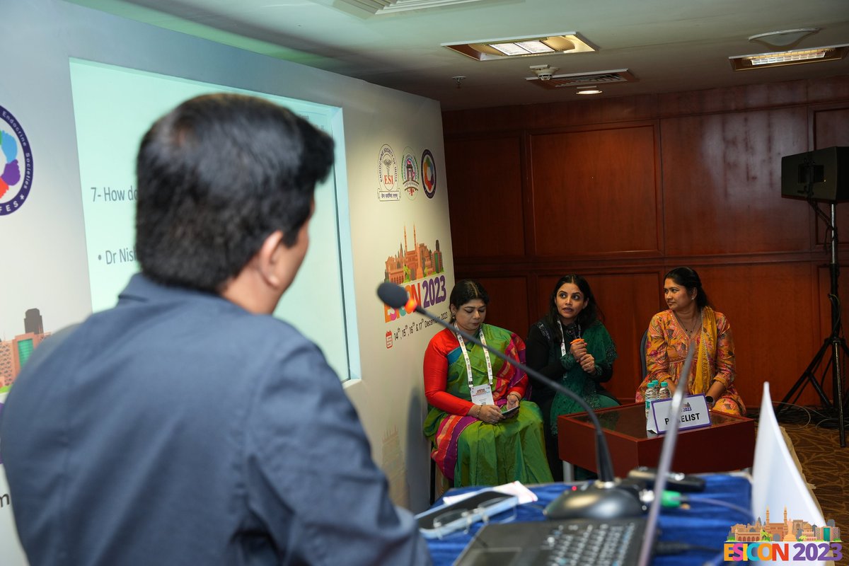 Panel discussion on  CULINARY MEDICINE at the annual meeting of Endocrine Society of India. Key message is to focus on 'food as medicine', advocacy, health literacy and primordial prevention.  #ESICON2023 #culinarymedicine