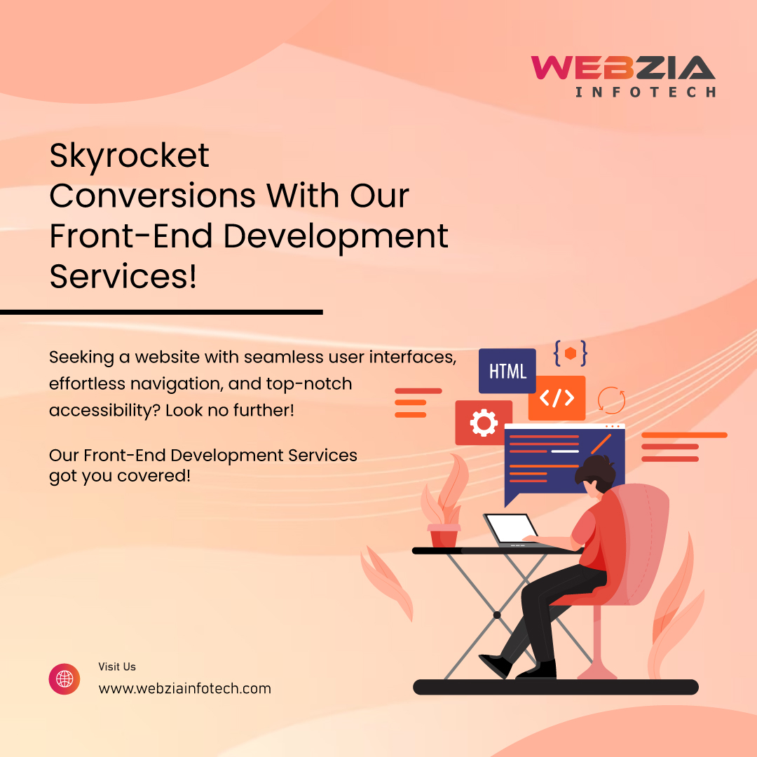 webziainfotech's tweet image. With our front-end development services👩💻, backed by a skilled team and cutting-edge infrastructure, we will bring your vision to life. Grow your business and engage customers with our expert solutions.🚀📈 

#webziainfotech #frontenddevelopmentservices #frontenddevelopment