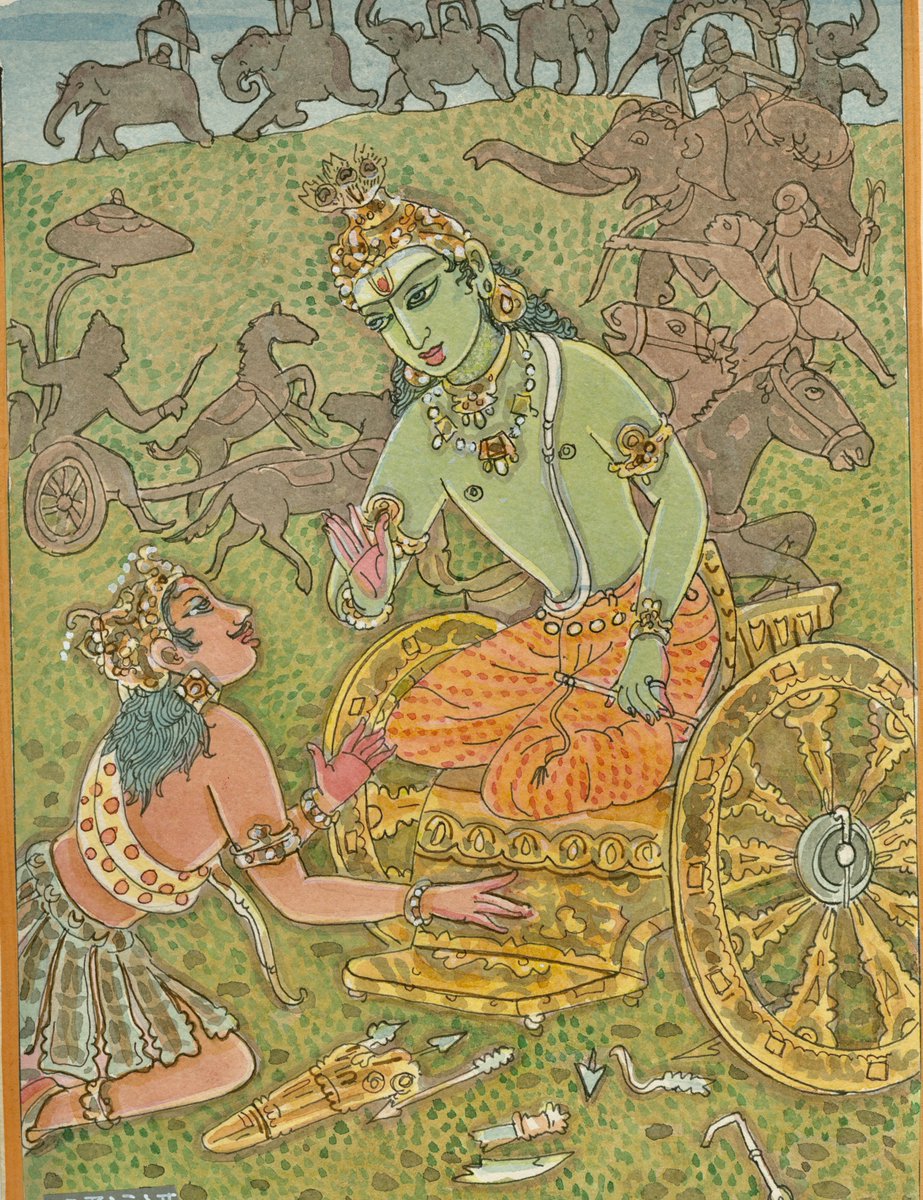 davidfrawleyved's tweet image. The Bhagavad Gita is India/Bharat&apos;s national book. Sri Krishna best represents and teaches Sanatana Dharma. Gita is the essence of Yoga and Vedanta, and inspired India&apos;s Independence Movement. #GitaJayanti