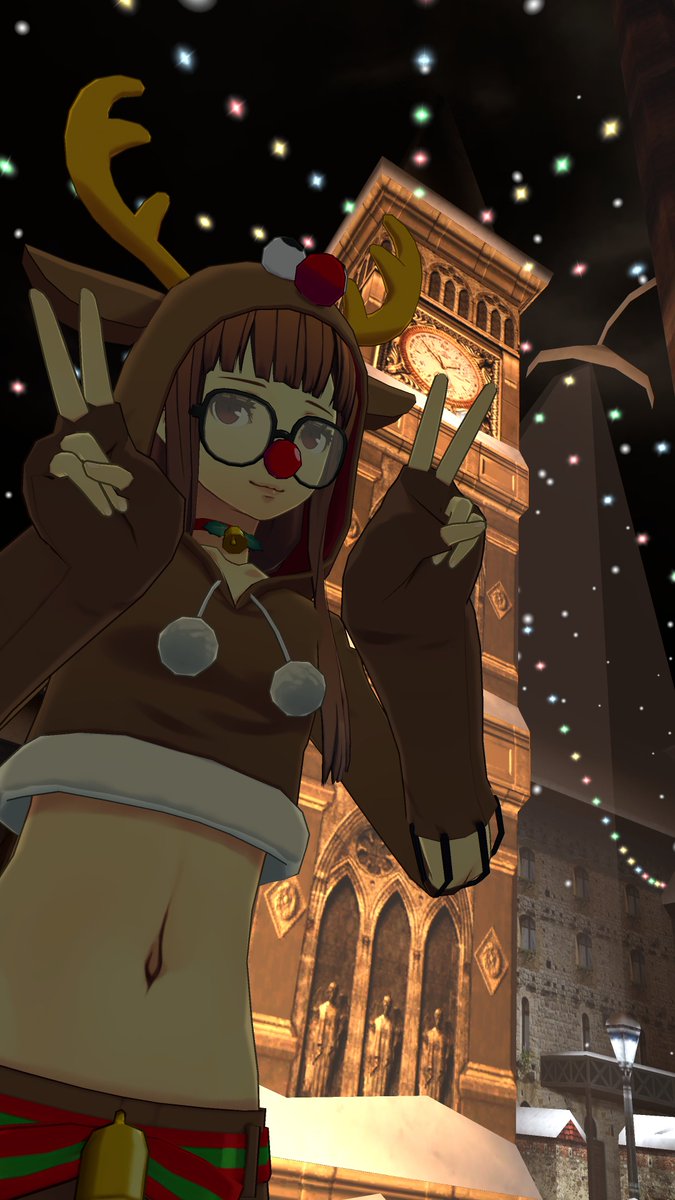 FutabaWanders's tweet image. This town's pretty peaceful this time of year, especially when people aren't zippin' around faster than I can keep track of doing a bunch of sick moves blasting away at each other! Joker could learn a thing or two from 'em...