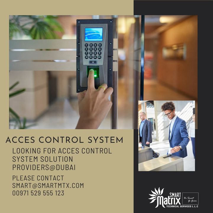 Smartmtx's tweet image. Looking for ACCES CONTROL SYSTEM SOLUTION providers @ #DUBAI   Please contact smart@smartmtx.com or +971 529 555 123 , We professionally install services &amp;amp;maintain the system as per Client requirements . #services #service #install #Acesscontrol#office #serviceproviders