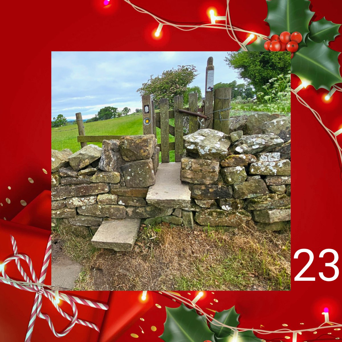 Ben_Alden_'s tweet photo. Day 23: stone stile delight with gate on @HWpath nr Banks #AdventStilin2023 🎄 https://t.co/U5h0NS8ZXQ