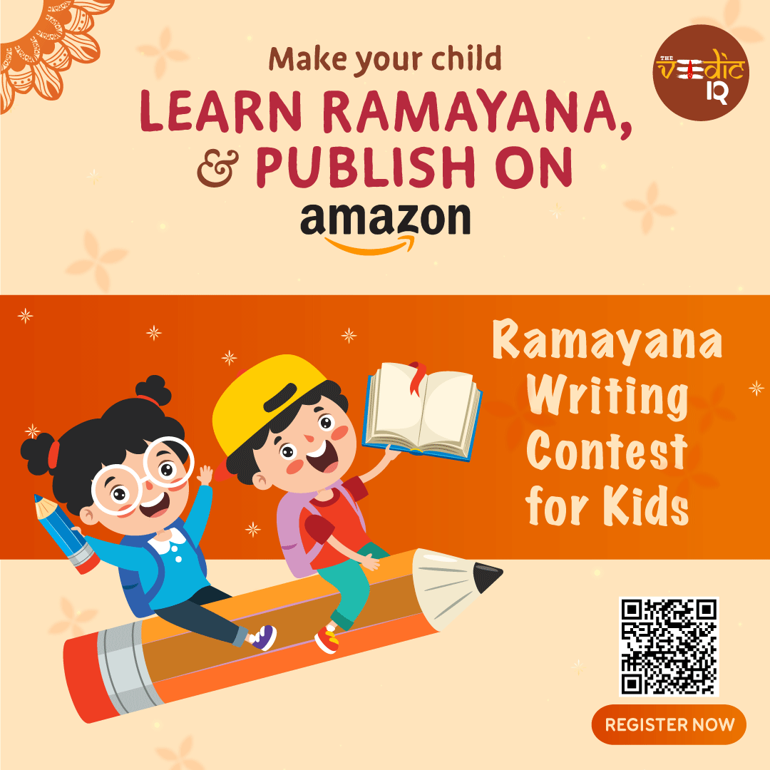 Ramayanaschool's tweet photo. Unleash your child's creativity this winter break with Vedic IQ's 'Ramayana Explorer' Internship. Dive into Rama's legendary tales and craft a captivating story under Sh. @shantanug_ guidance!

Don't miss the chance to win prizes.

Register here: https://t.co/DAyDBpSRqd https://t.co/Uck15wUTGO