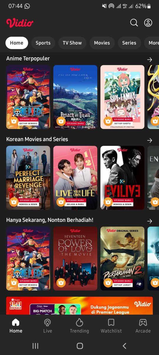 xansdigital's tweet photo. » VIDIO PREMIER PLATINUM
Private Account
1 Bulan : Rp. 5.000
2 Bulan : Rp. 10.000
3 Bulan : Rp. 15.000
4 Bulan : Rp. 20.000
5 Bulan : Rp. 25.000
6 Bulan : Rp. 30.000
7 Bulan : Rp. 35.000
8 Bulan : Rp. 40.000
Notes:
* Support All device(Laptop, Handphone, TV)
* Bisa perpanjang 
* FULL GARANSI

» Vidio Platinum Private Account ANTI BF
Akun EXP Agustus 2024 : Rp. 25.000

» Spotify 3 Bulan By Paypal 10.000 (Non Garansi)
» Spotify 3 Bulan By Paypal 25.000 (Full Garansi)
» Netflix 1P1U 1 Bulan Rp 24.000 (Full Garansi)
» Netflix Private 1 Bulan Rp 120.000 (Full Garansi)
» Viu Private 6 bulan Rp 3.000
» Amazon Prime Video Private 1 Bulan Rp 8.000 (Non Garansi)
» Amazon Prime Video Private 1 Bulan Rp 15.000 (Full Garansi)

» Convert Paypal Rate 13.500 dibawah 20$
» Convert Paypal Rate 14.000 diatas 20$
» Convert E-Wallet/Bank Fee 1k-3k
» Gestun Spaylater,Kredivo,dll By scan Qris Fee start 5k

https://t.co/sp5M6QGy8y