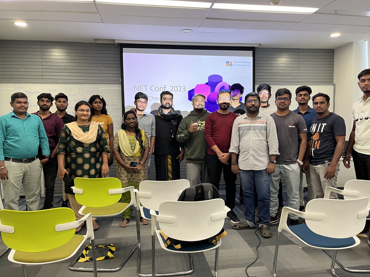 jana_selvaraj's tweet image. 🎙 What an incredible last week, I got a privilege and opportunity to talk on 𝐆𝐞𝐧𝐞𝐫𝐚𝐭𝐢𝐯𝐞 𝐀𝐈 𝐟𝐨𝐫 .𝐍𝐄𝐓 𝐃𝐞𝐯𝐞𝐥𝐨𝐩𝐞𝐫𝐬 🎓 organized by @AzDevTamilnadu at .𝐍𝐄𝐓 𝐂𝐨𝐧𝐟 2023 @NavaneethhGopal @SARAVANANGANES @cr_bhargavi #dotnetconf2023 #dotnetconf #GenAI